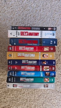 Grey's Anatomy DVD kaudet 1-10