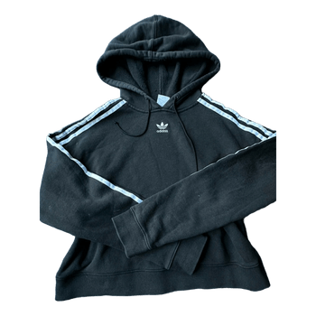 Adidas Originals Cropped Huppari - Musta - Vastaa M