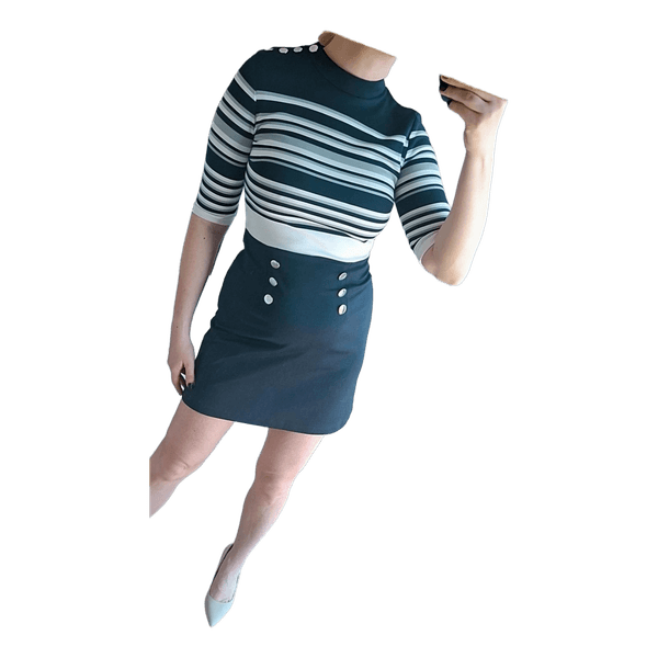 Orsay navy striped dress