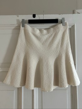 Lindex Wool Blend Light Beige/Cream Skirt / Size M