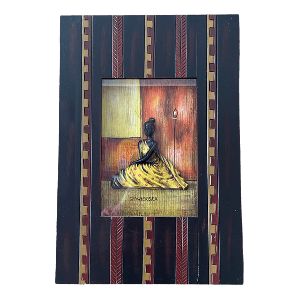 Szacherska framed art piece
