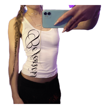 White tank top