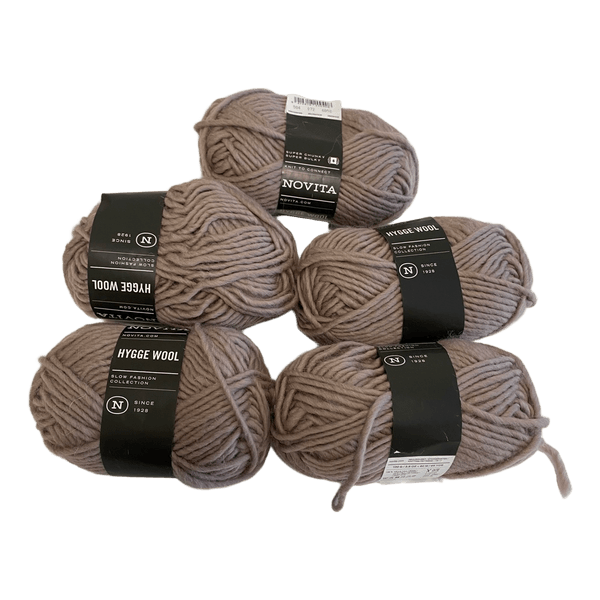 Novita Hygge Wool 100 Wool Yarn Chunky Knitting Yarn 100g Skeins