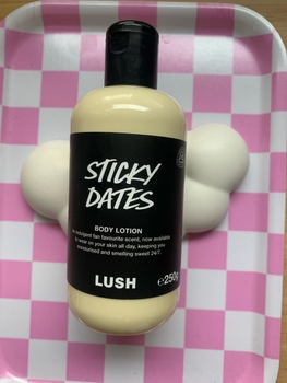 Lush Sticky Dates Lotion