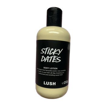 Lush Sticky Dates Lotion