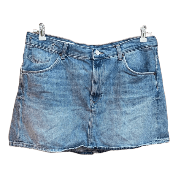 Udgået Zara denim mininederdel