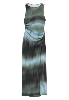 Tie-dye maxi dress