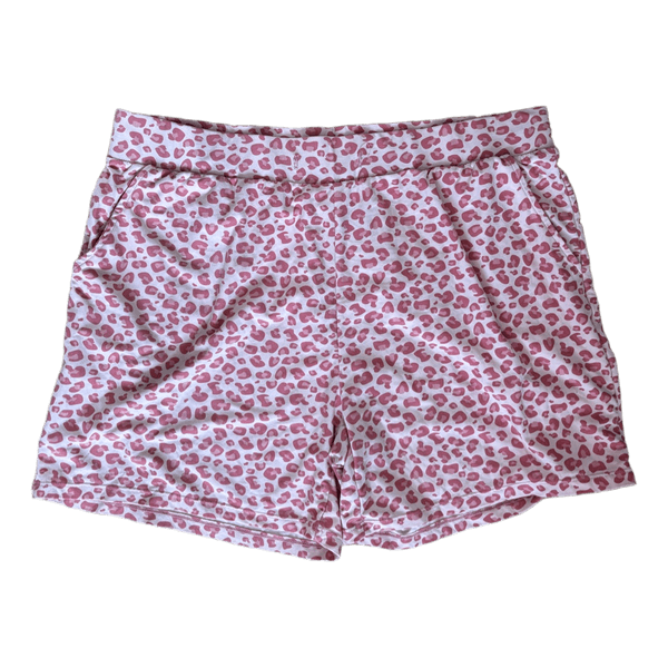 Liberté shorts med leopardmønster