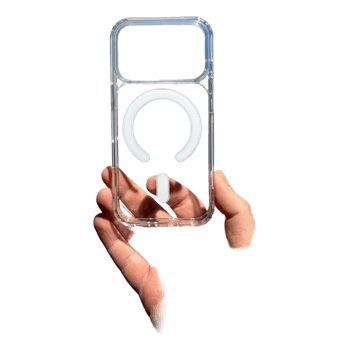 Apple 17 Pro Skaidrus su Magsafe deklas