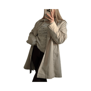 Beige autumn jacket