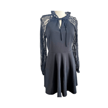 Shein musta juhlamekko