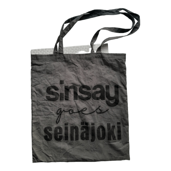 Sinsay harmaa kangaskassi