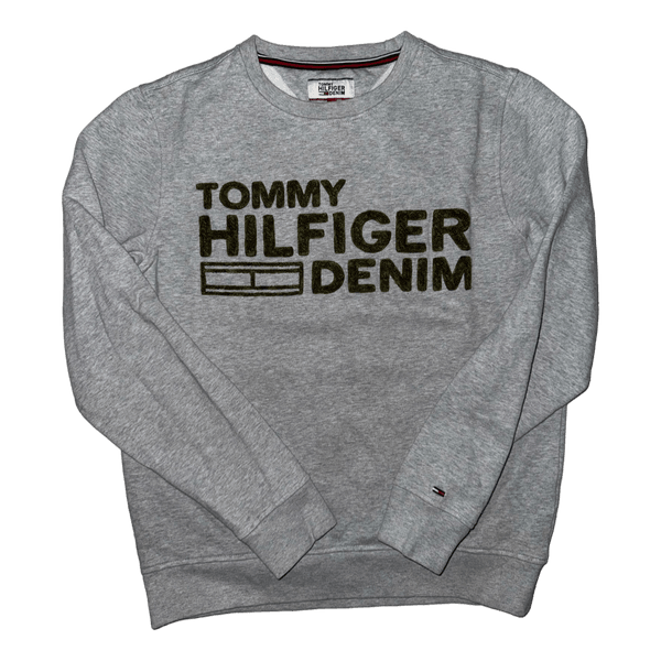 Pilkas Tommy Hilfiger džemperis