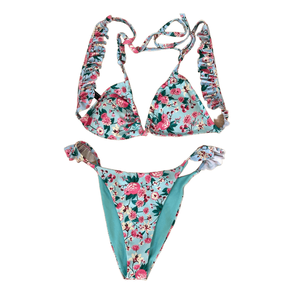 Kukkakuvioiset bikini