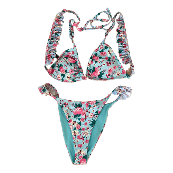 Kukkakuvioiset bikini