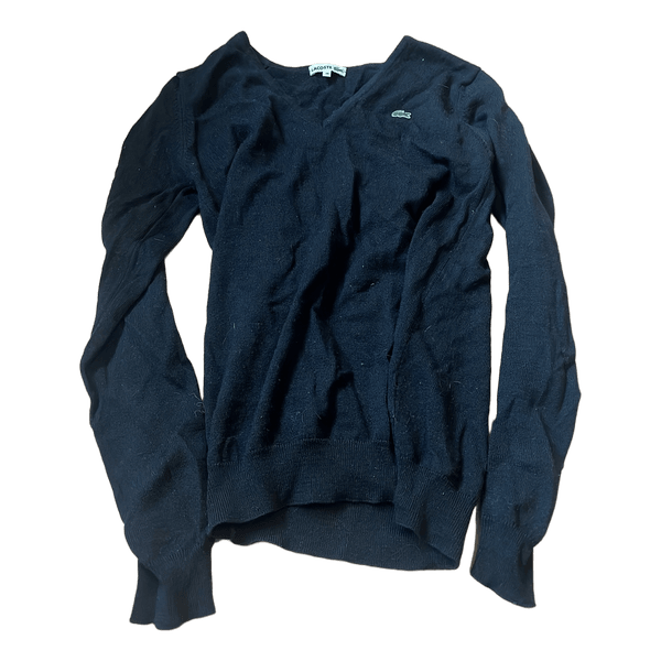 Sort Lacoste striktrøje