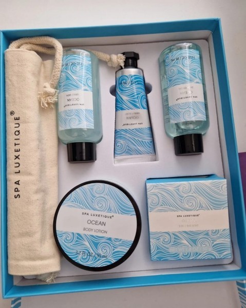 Spa luxetique bath set