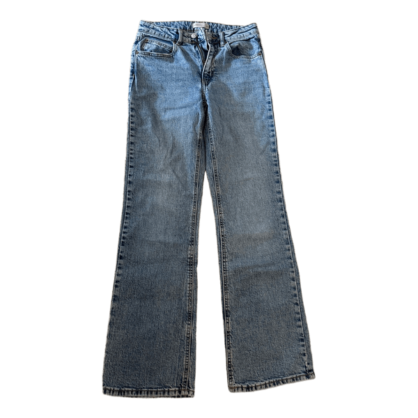 Blå denim jeans