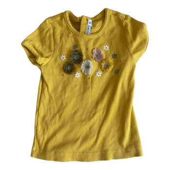 Mayoral yellow floral top