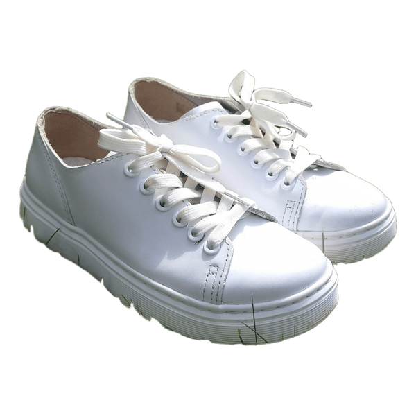White Dr. Martens sneakers