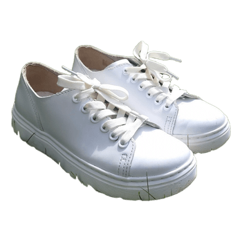 White Dr. Martens sneakers