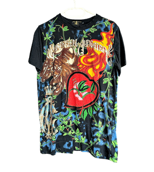 Christian Audigier graphic t-shirt