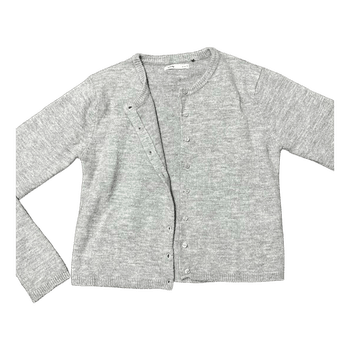 Grey button down cardigan