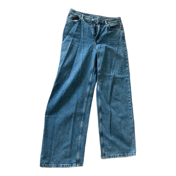Blue baggy jeans
