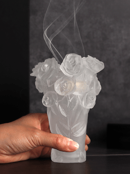 Rose incense burner