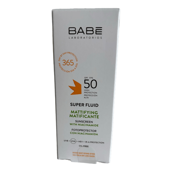 Babe mattifying sunscreen