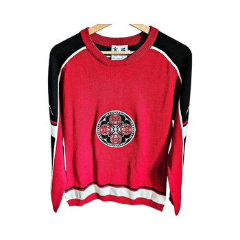 Vancouver 2010 Winter Olympics official merino wool sweater | M | retro collectible
