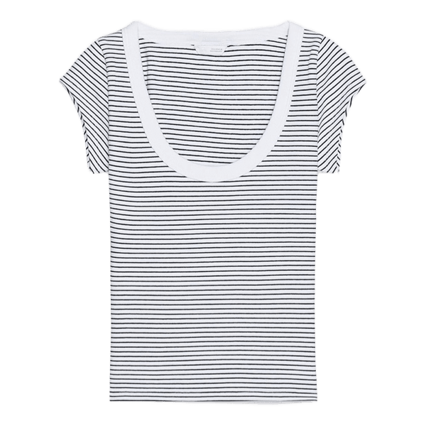 Stribet t-shirt