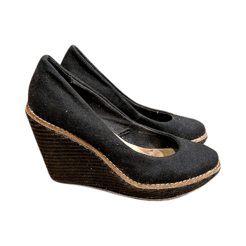 Black Wedge Shoes