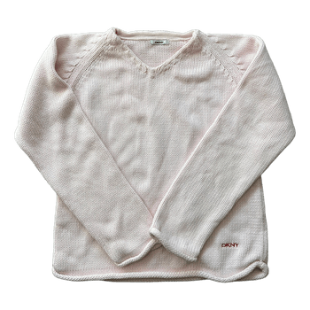 DKNY vaaleanpunainen neule