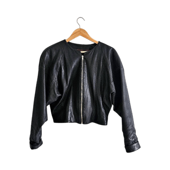 Leather wintage jacket 