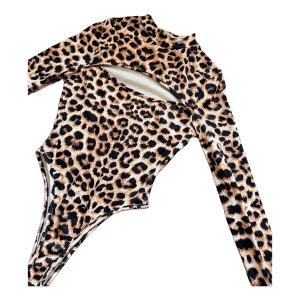Vintage Leopard Print Body Size XS