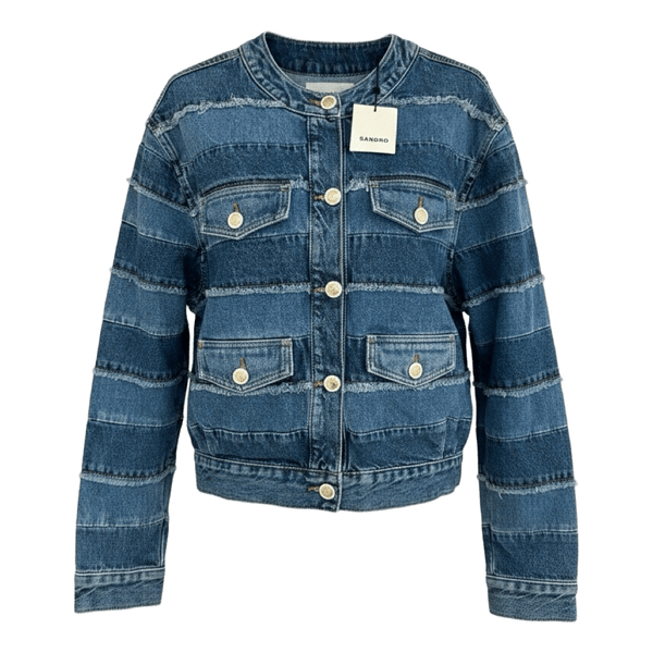 Sandro blue denim jacket. Size 38/40