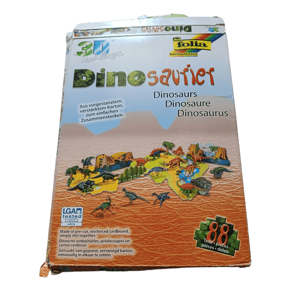 3D dinozaurų modelis