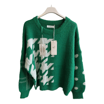 Cocco Rosso green sweater