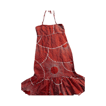 Marimekko pitkä pellavamekko 38