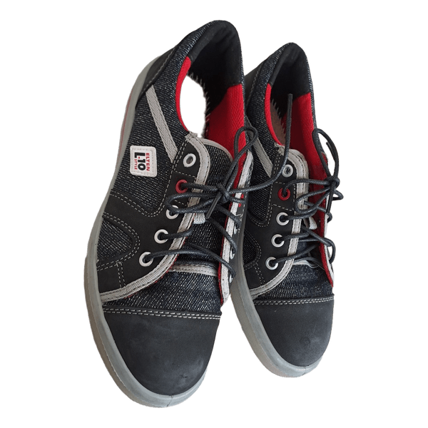 Elten denim safety sneakers