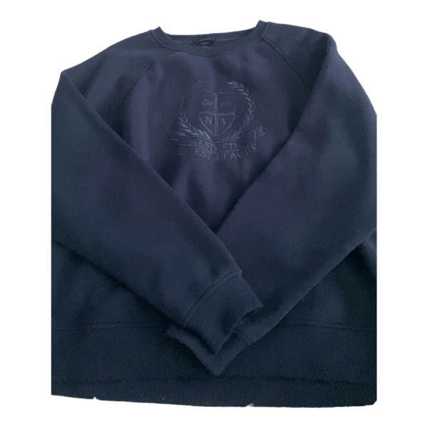 Amisu navy blue sweatshirt