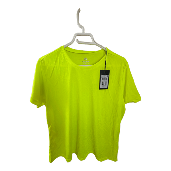 Neon yellow sports t-shirt