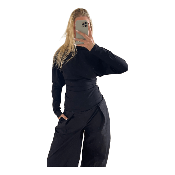 & Other Stories black long-sleeved top