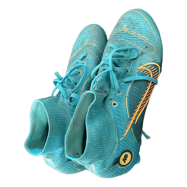 Turkise Nike fodboldstøvler