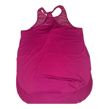 Pink sports tank top