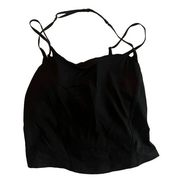 Lululemon black sports tank top