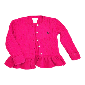 Ralph Lauren, Pink cable knit cardigan