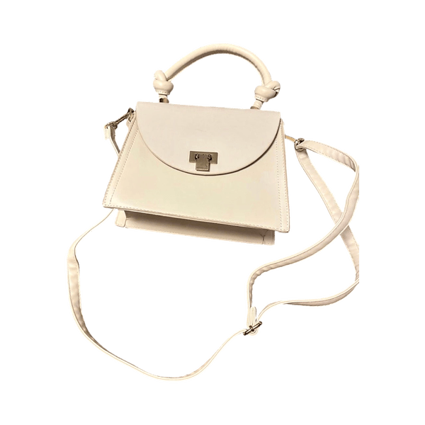 White handbag