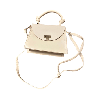 White handbag